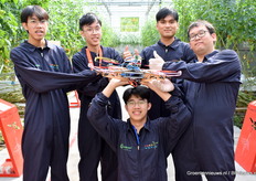 Het vierde team, Ciiba, kwam uit Thailand.